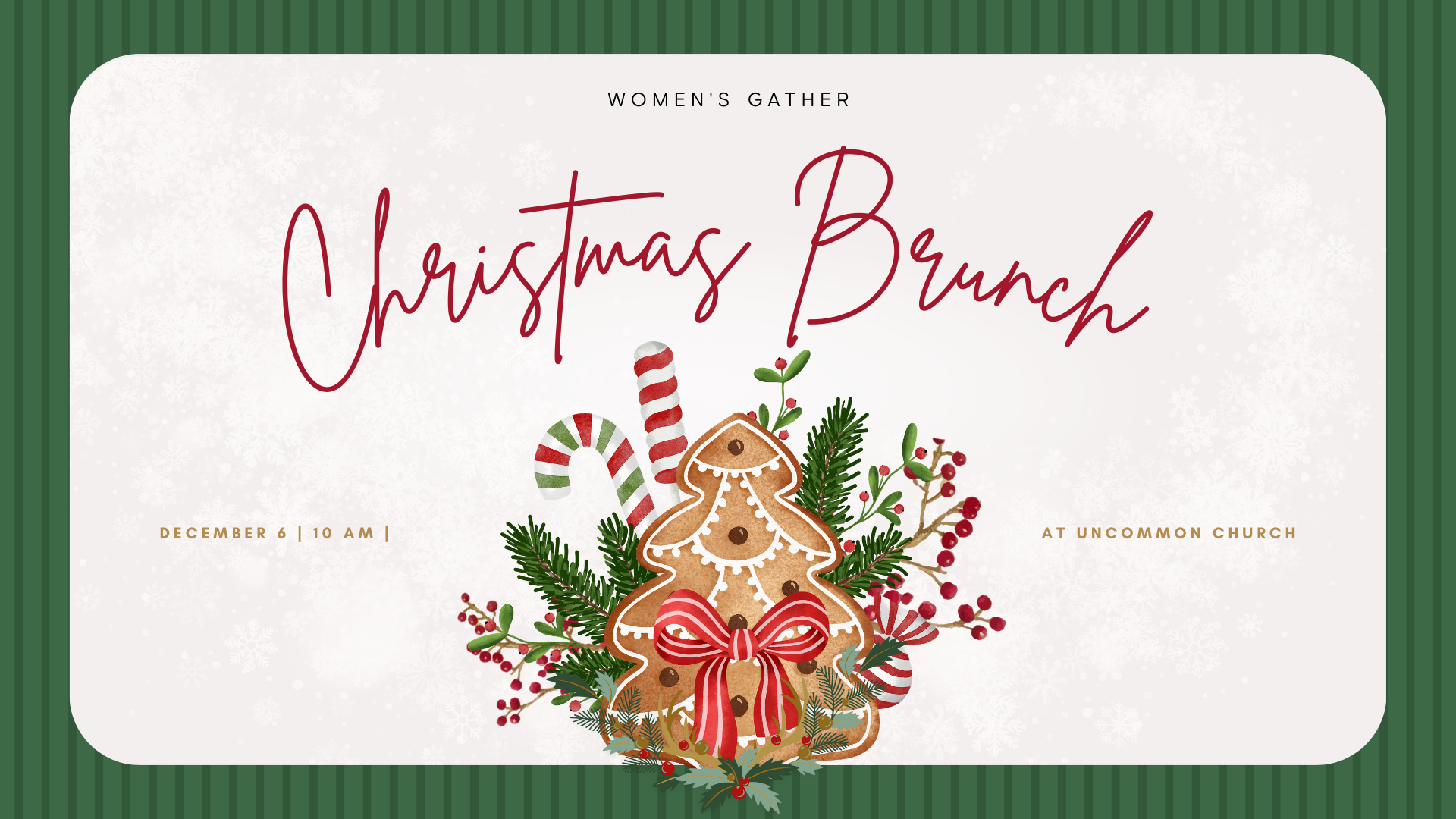 Christmas Brunch Womens Gather